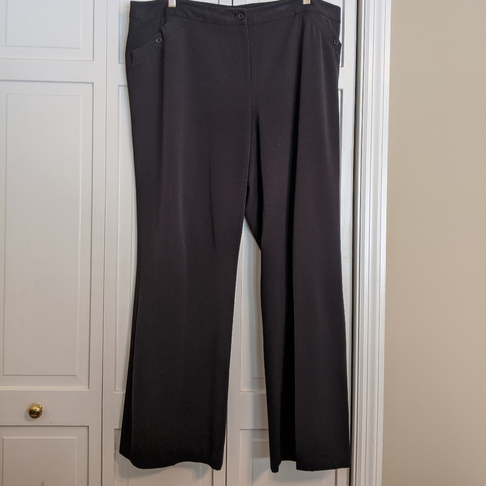 Black Lane Bryant Trousers